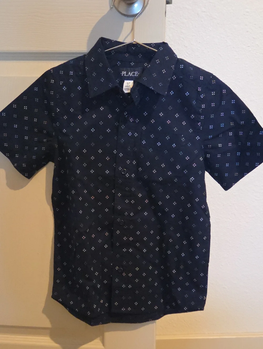 The Children's Place Boy's Short-Sleeved Button Up Shirt